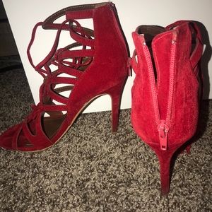 Red high heels